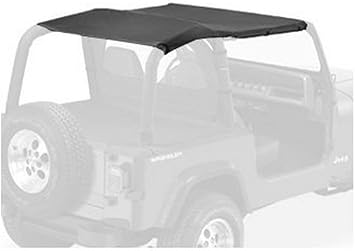 Bestop 5252915 Black Denim Safari-Style Strapless Bikini Top for 1992-1995 Wrangler