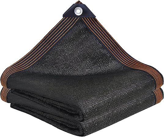 winemana 90% Shade Cloth for Garden- 4x10 FT Breathable Mesh Tarp for Vegetables & Plants, Outdoor Patio Sun Shade with Grommets - Chicken Coop, Dog Kennel Cover